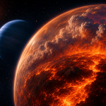 Awan Batu Menguap dan Samudra Magma Diduga Menyelimuti Eksoplanet Misterius Jenis Sub-Neptunus